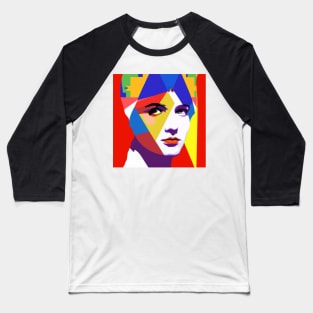 Geometric Popstar Baseball T-Shirt